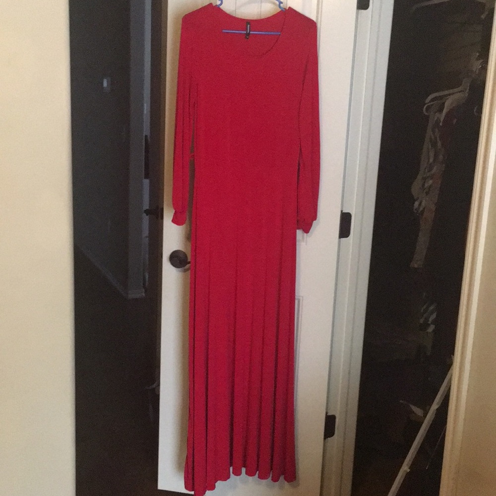 Forever 21 Red Maxi Dress